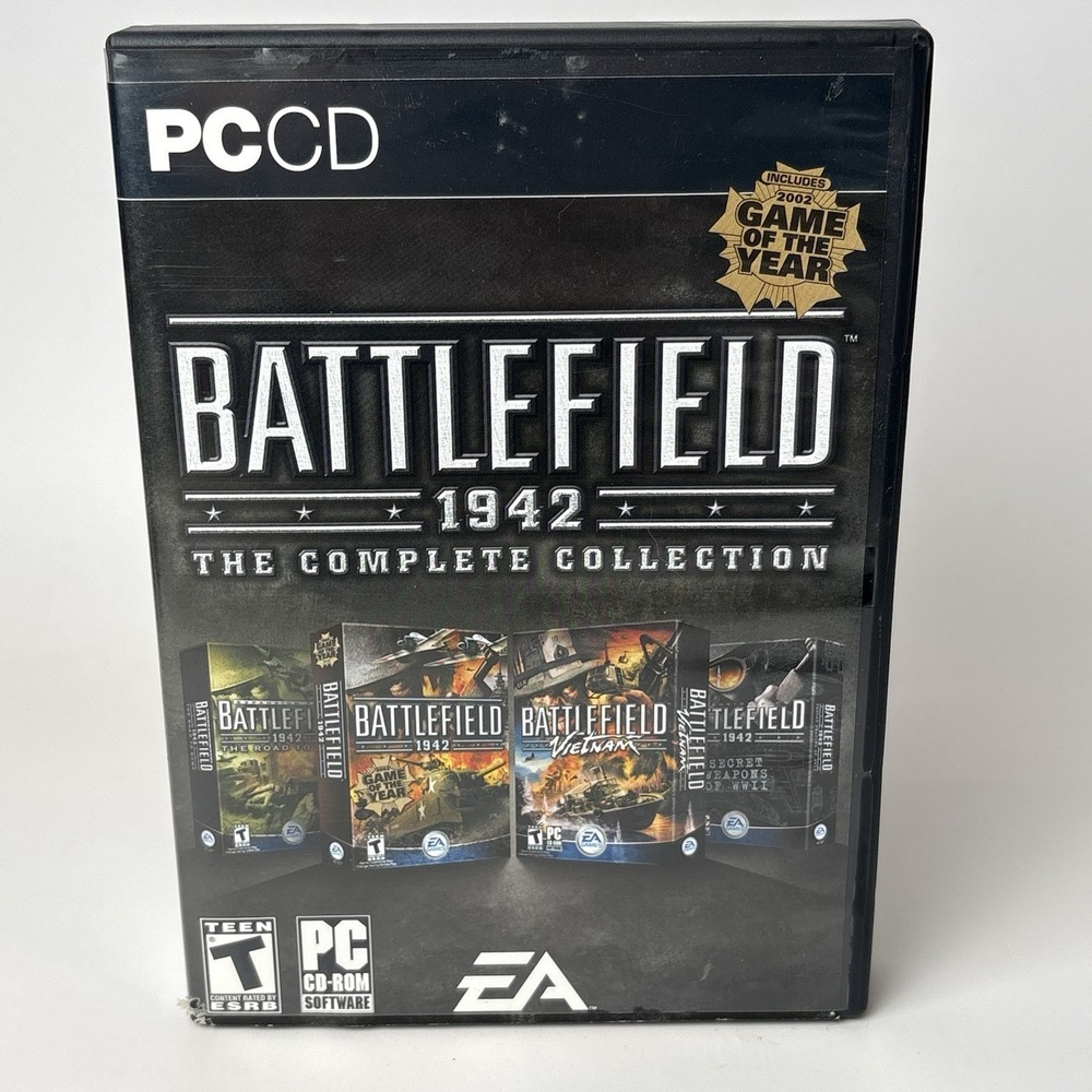 EA Battlefield 1942 The Complete Collection PC CD-ROM Video  Game